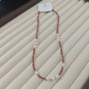Influential new accessory, elegant and refined S925 Silver South Red Natural Pearl Necklace Application Scenario